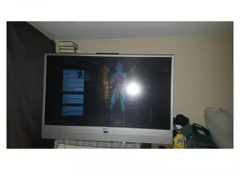 60inch phillips projection flat screen tv